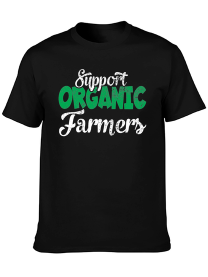 Support Organic Farmers Graphic Tee