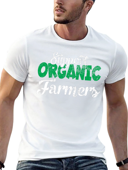 Support Organic Farmers Graphic Tee