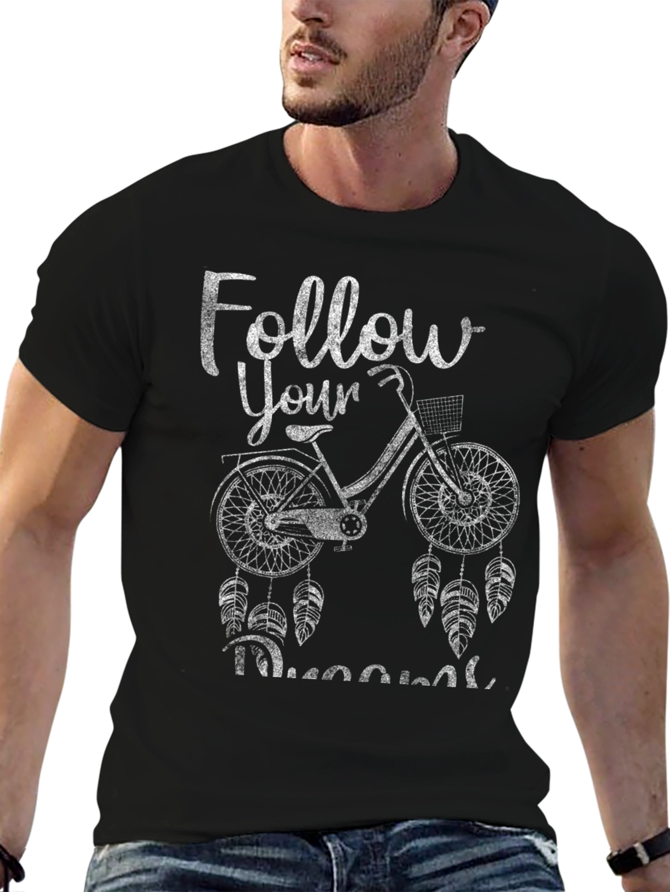 Follow Your Dreams Bike Graphic Tee