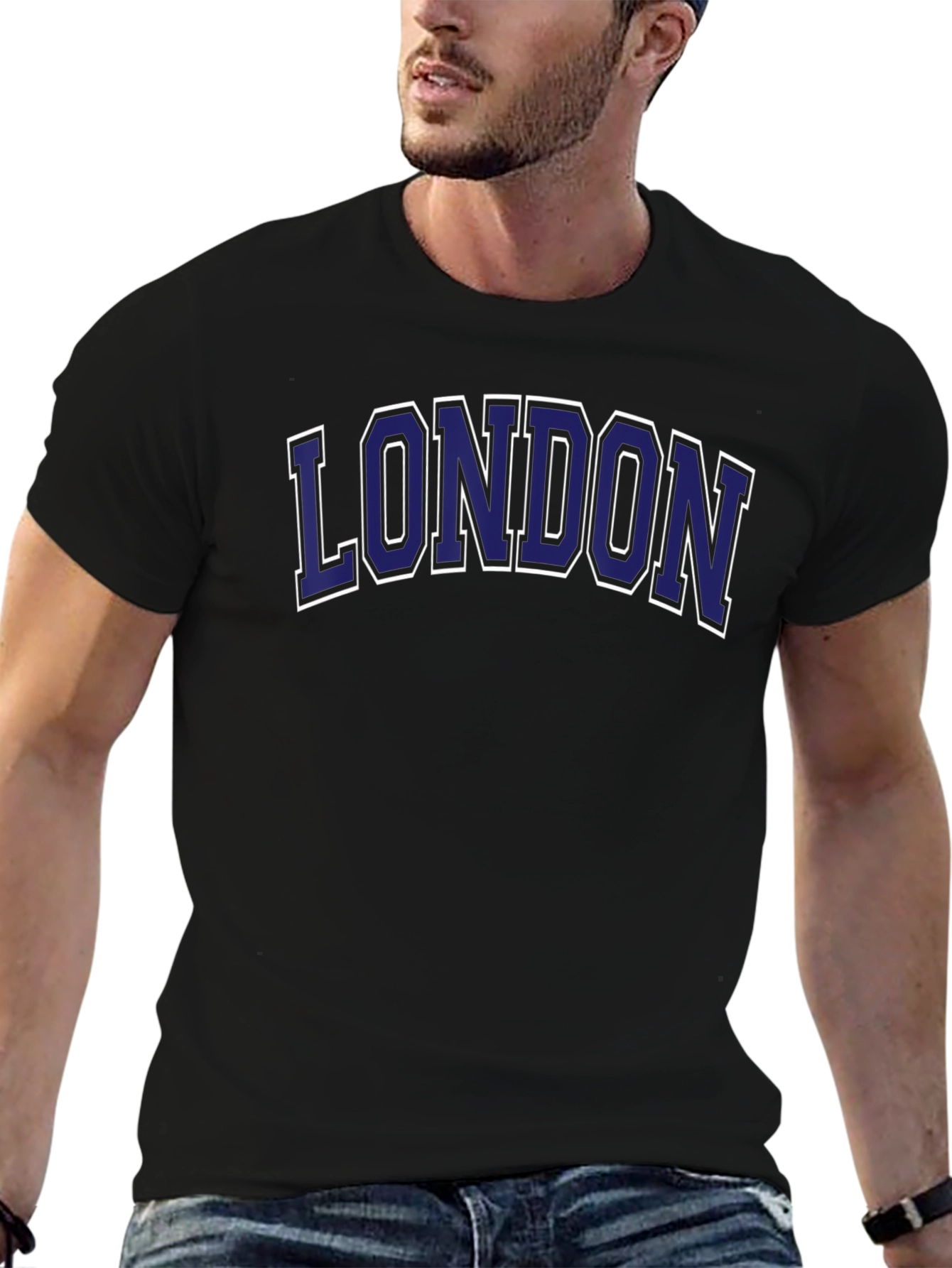 London Graphic Tee - Casual Short Sleeve T-Shirt