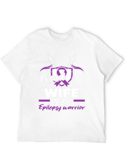 Proud Wife of an Epilepsy Warrior T-Shirt