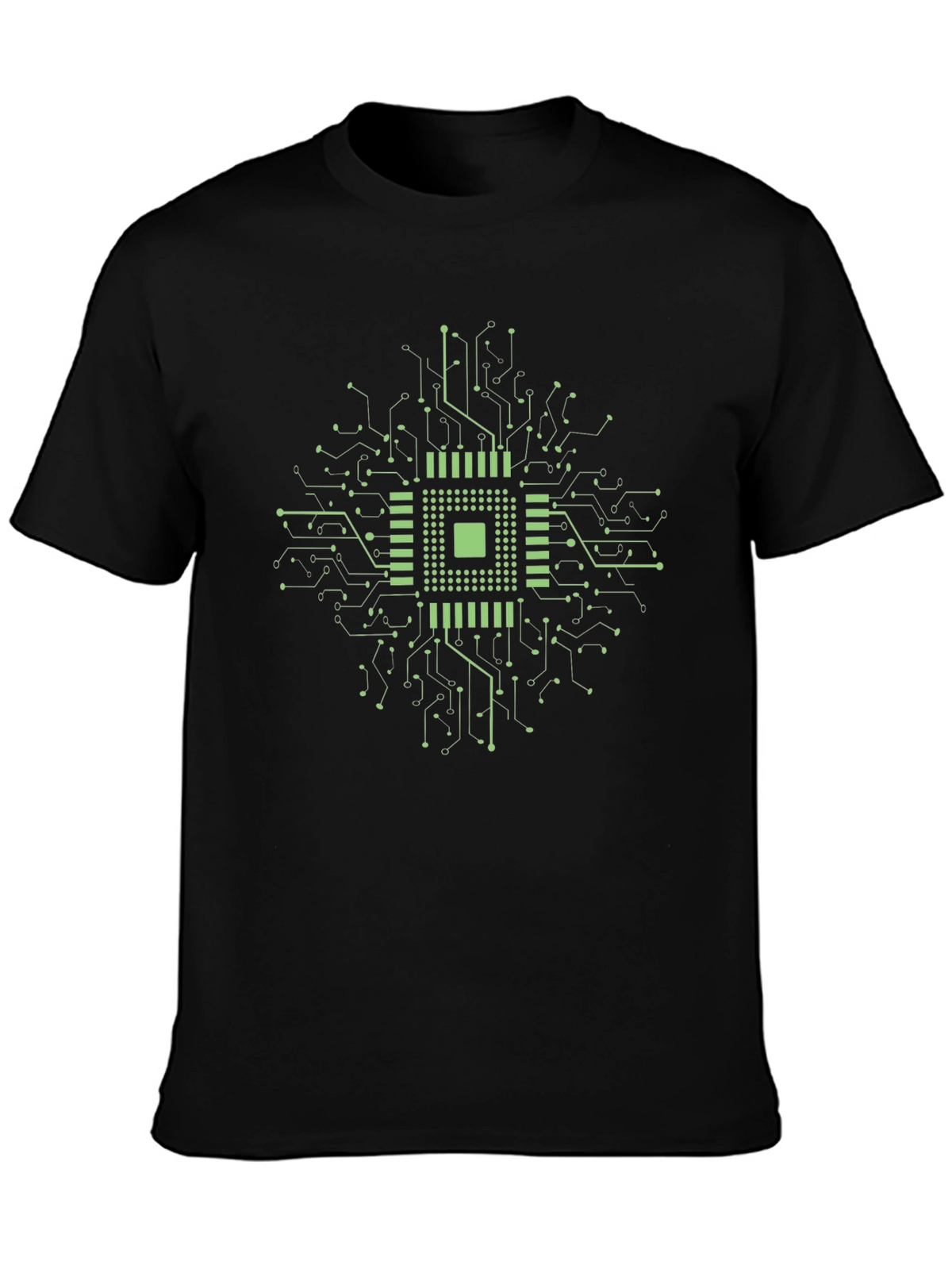 Circuit Board Graphic Tee - Geek Chic Style