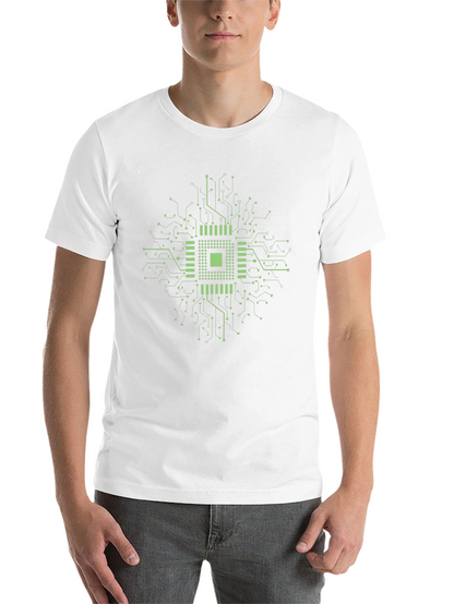 Circuit Board Graphic Tee - Geek Chic Style