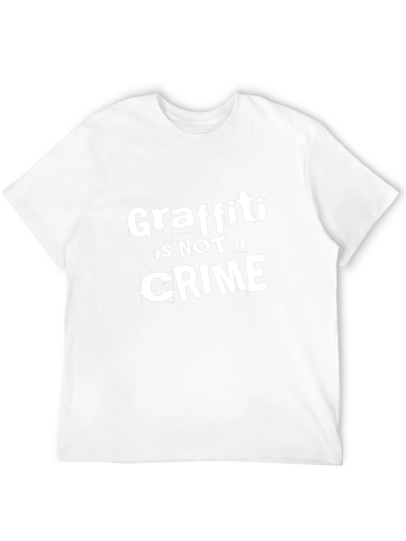 Graffiti is Not a Crime Black T-Shirt