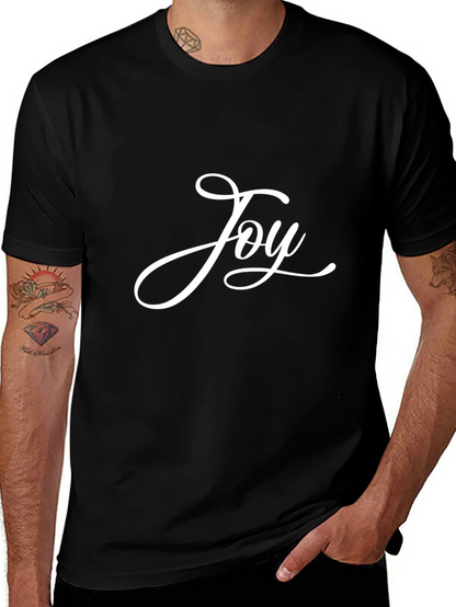 Joy Script T-Shirt - Black