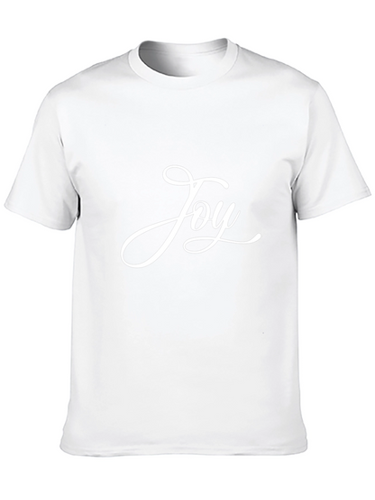 Joy Script T-Shirt - Black