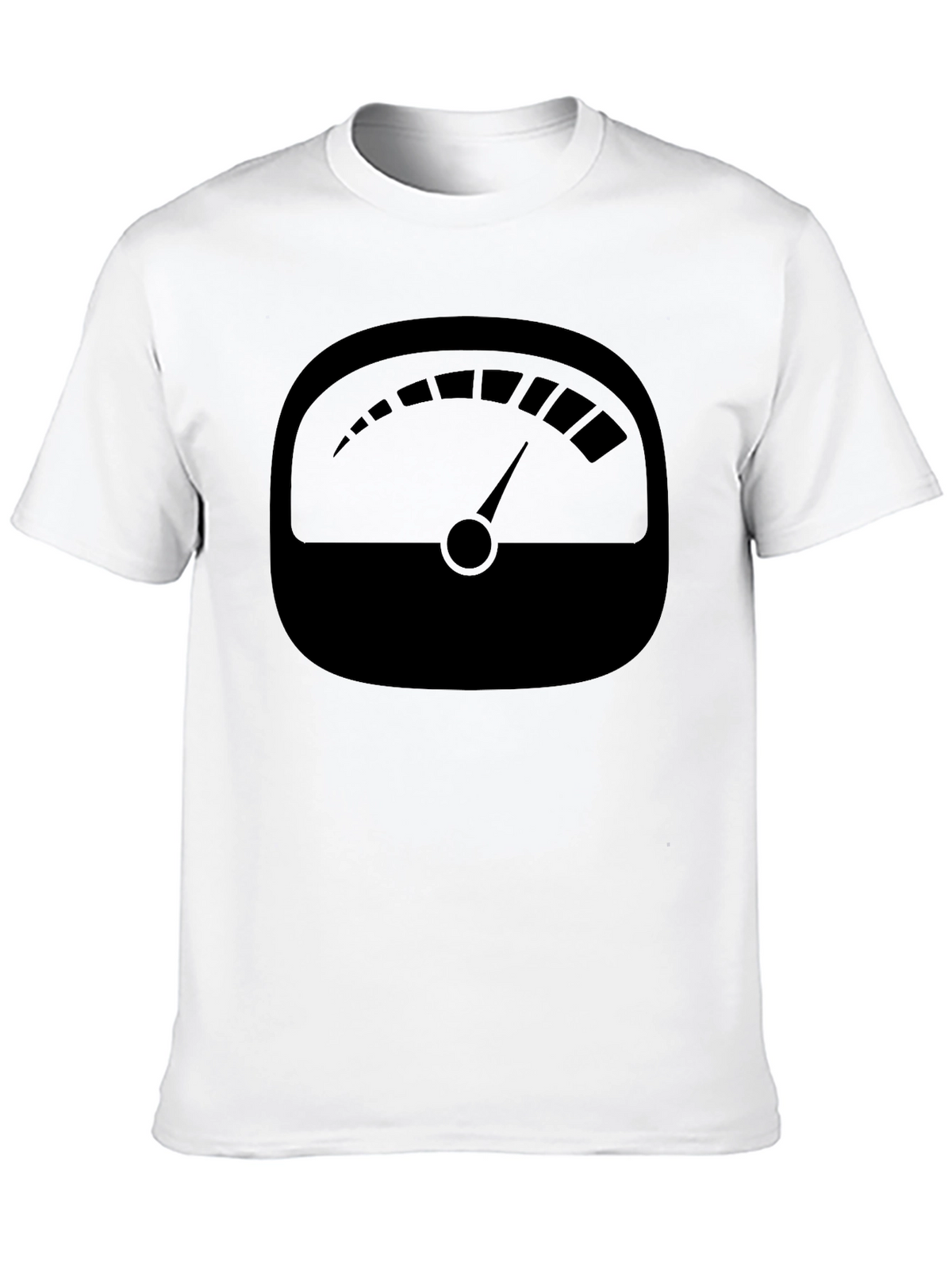 Black Gauge Graphic Tee - Unique Design
