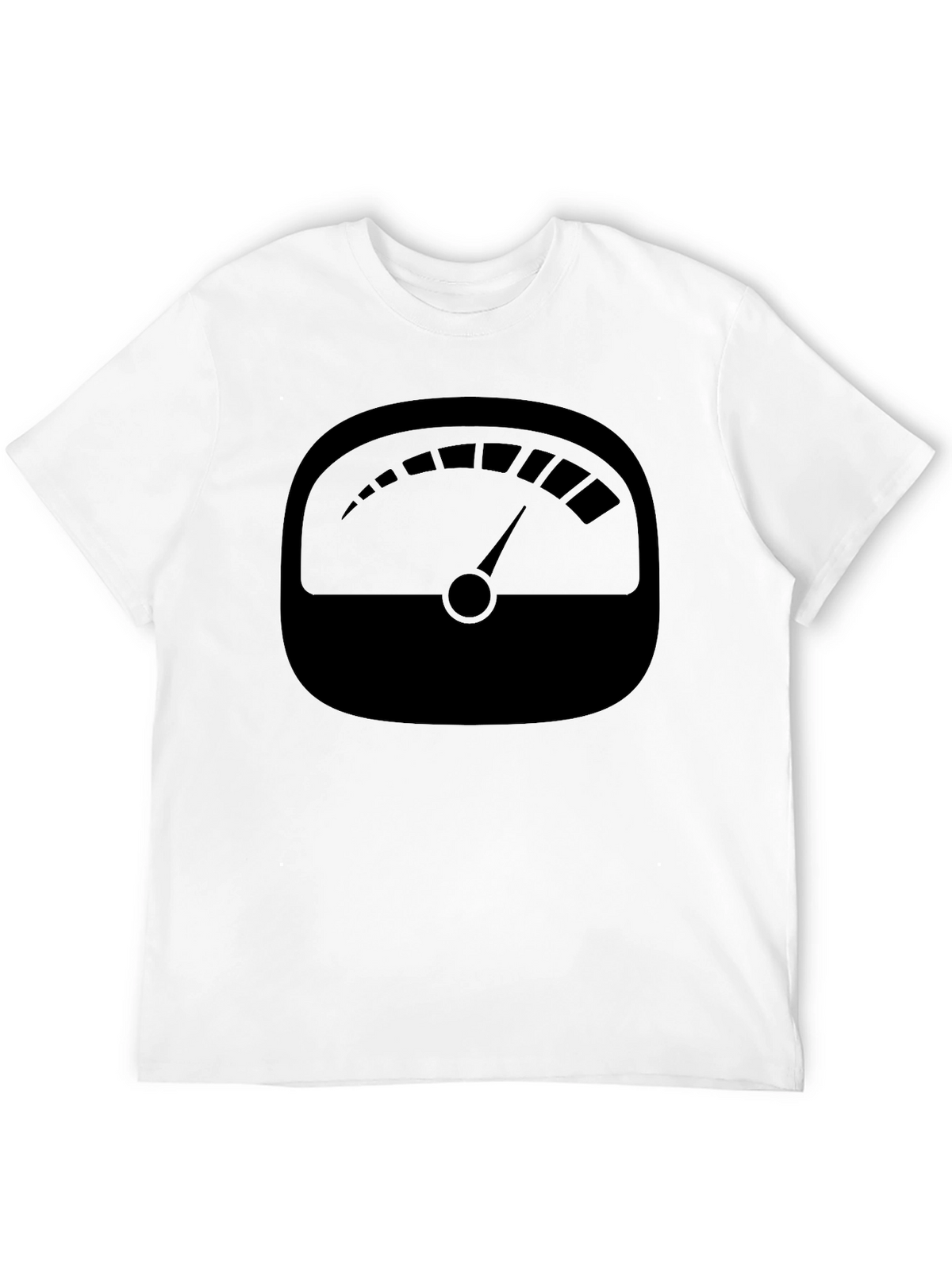 Black Gauge Graphic Tee - Unique Design