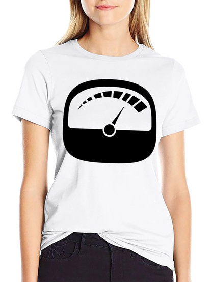 Black Gauge Graphic Tee - Unique Design