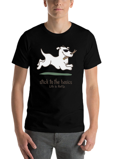 Stick to the Basics Dog Graphic Tee