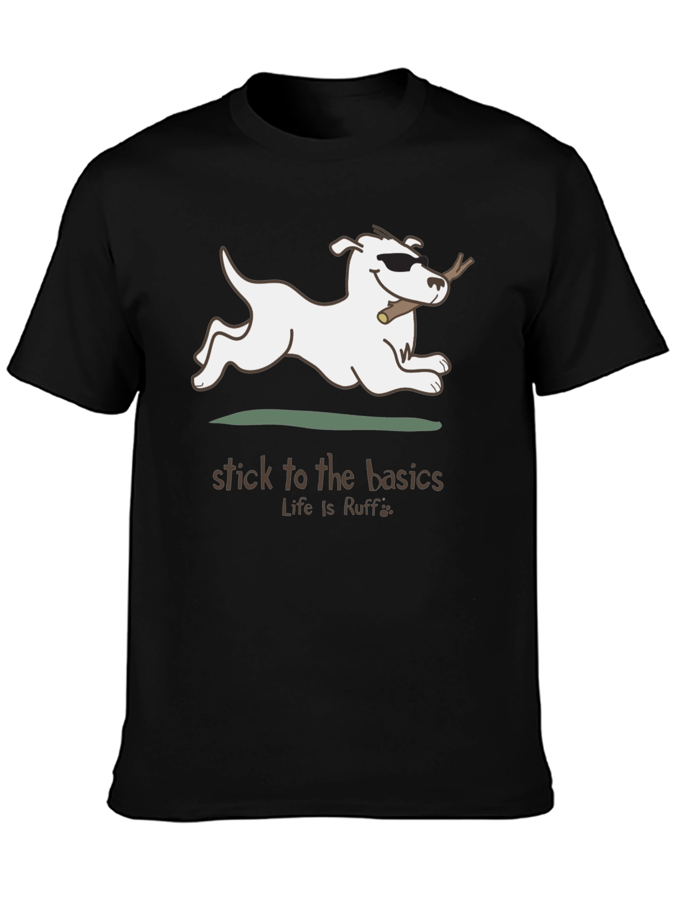 Stick to the Basics Dog Graphic Tee
