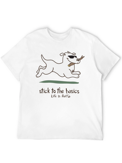 Stick to the Basics Dog Graphic Tee