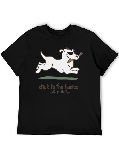 Stick to the Basics Dog Graphic Tee