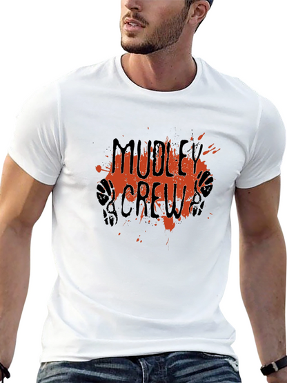 Mudley Crew Graphic Tee - Black Cotton Blend