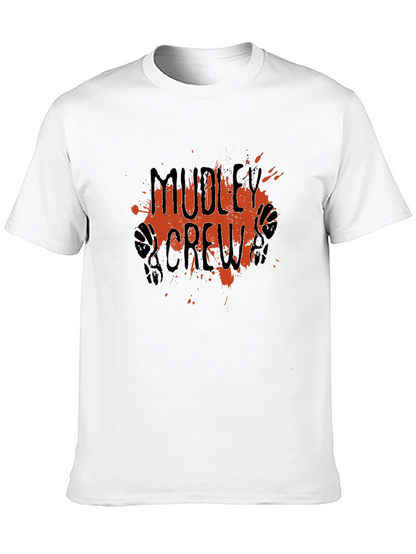Mudley Crew Graphic Tee - Black Cotton Blend