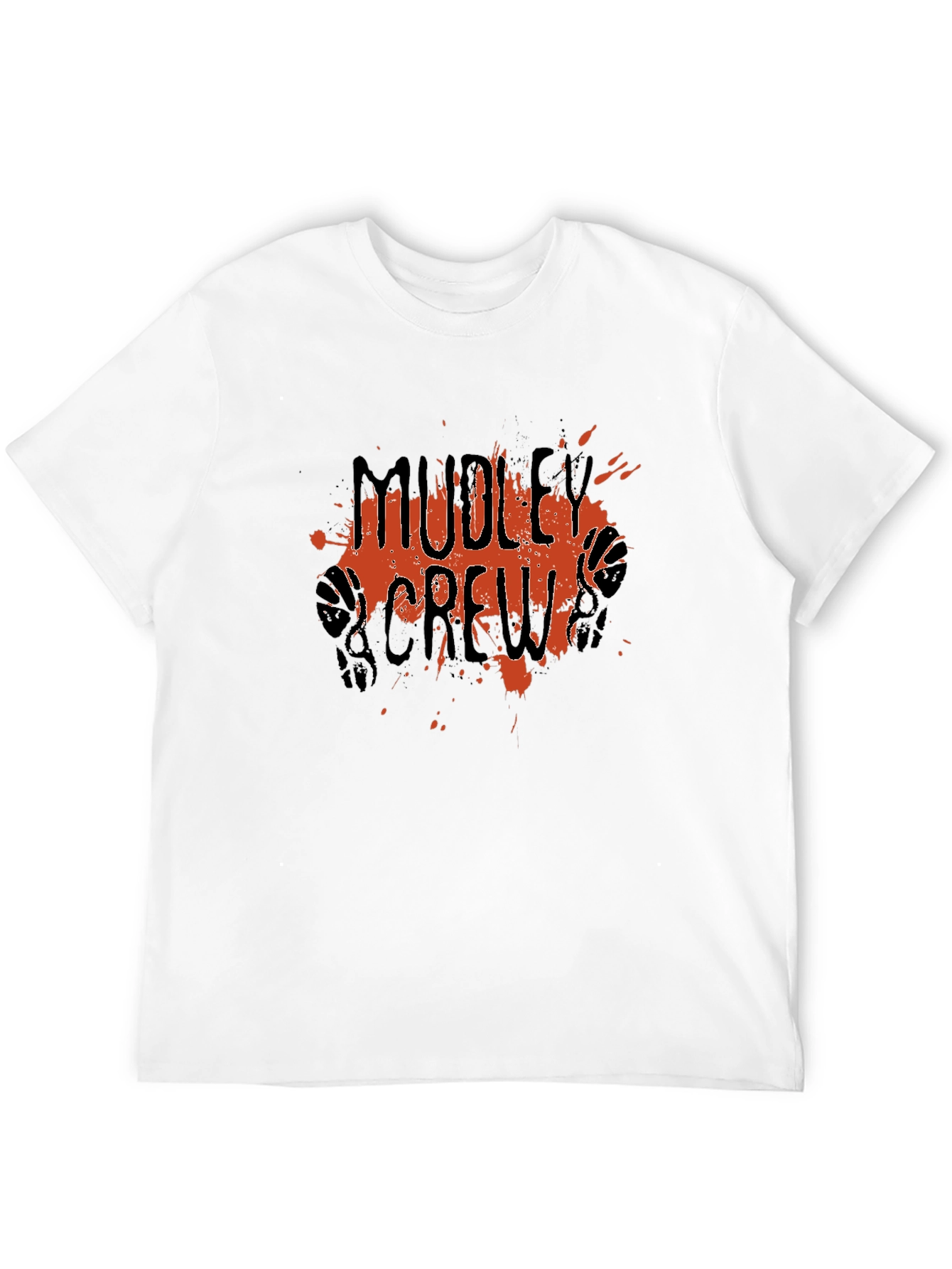 Mudley Crew Graphic Tee - Black Cotton Blend