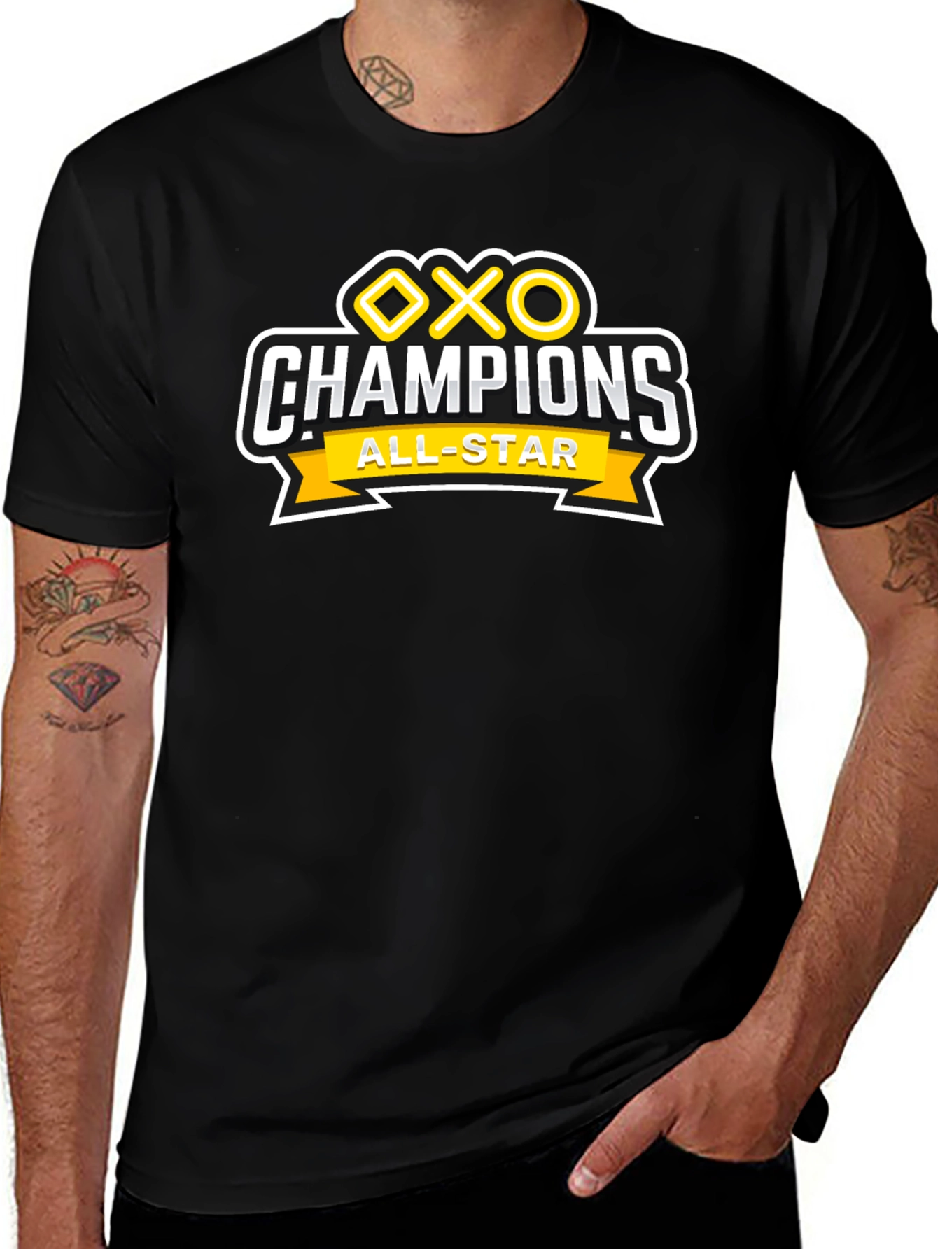 OXO Champions All-Star Black T-Shirt