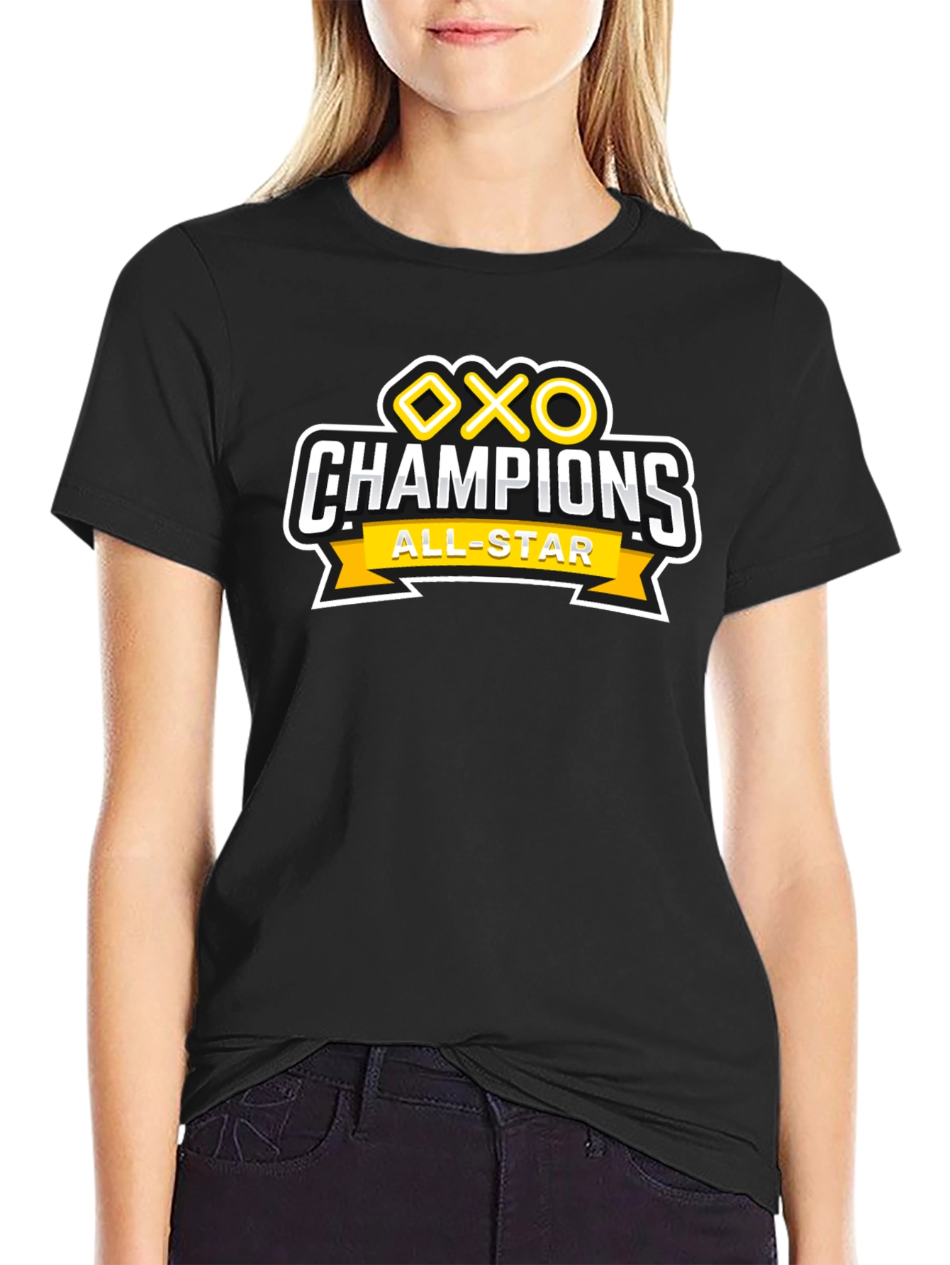 OXO Champions All-Star Black T-Shirt