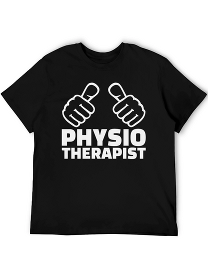 Physio Therapist T-Shirt - Thumbs Up Design