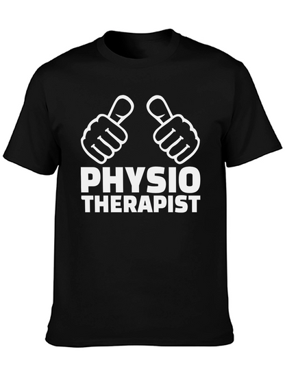 Physio Therapist T-Shirt - Thumbs Up Design