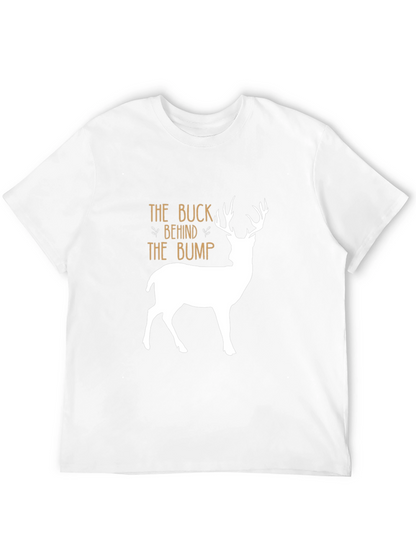 The Buck Behind The Bump T-Shirt - Black