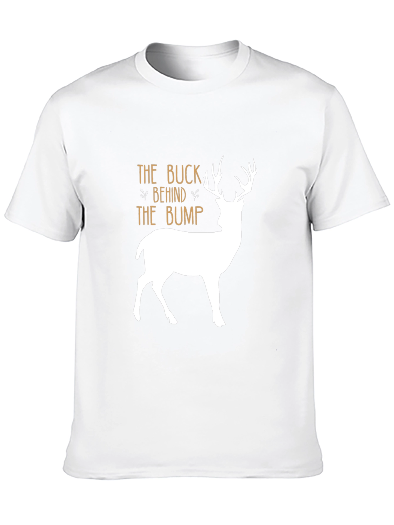 The Buck Behind The Bump T-Shirt - Black