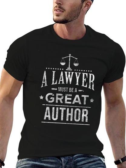 Lawyer Great Author T-Shirt - Unisex