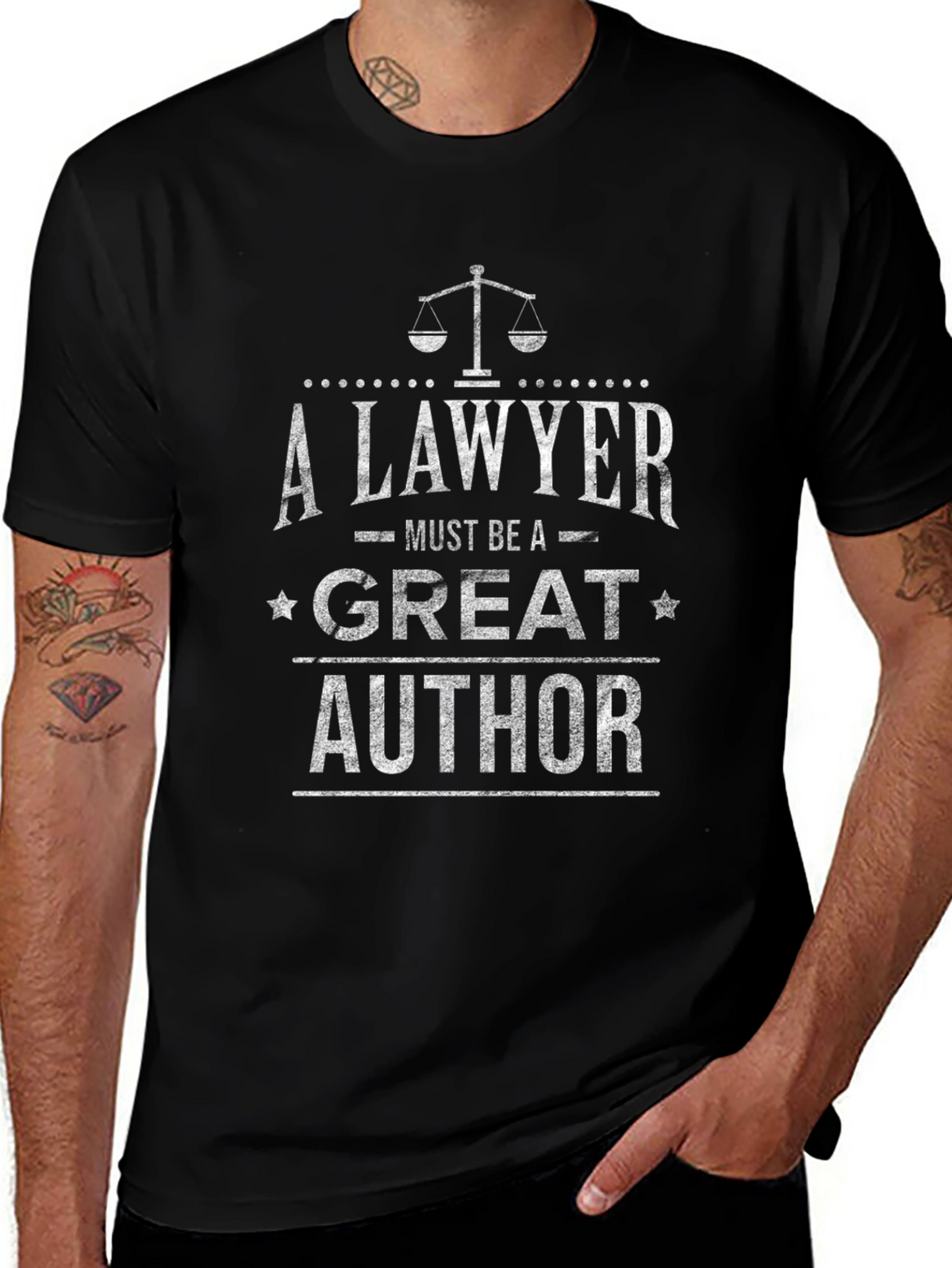 Lawyer Great Author T-Shirt - Unisex
