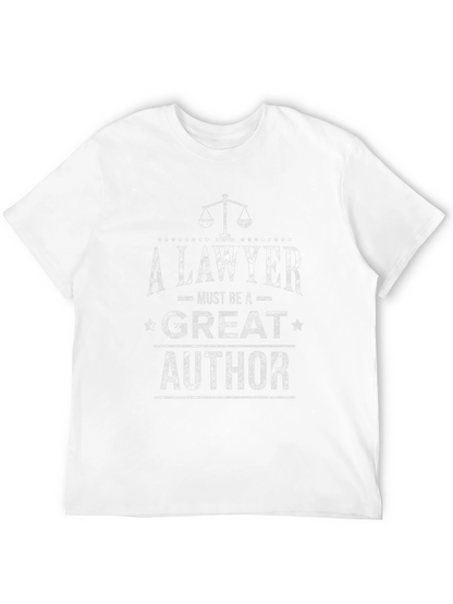 Lawyer Great Author T-Shirt - Unisex