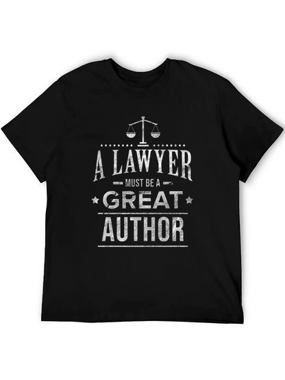 Lawyer Great Author T-Shirt - Unisex