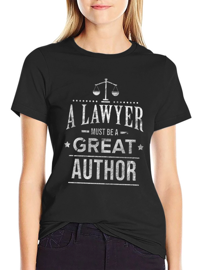 Lawyer Great Author T-Shirt - Unisex