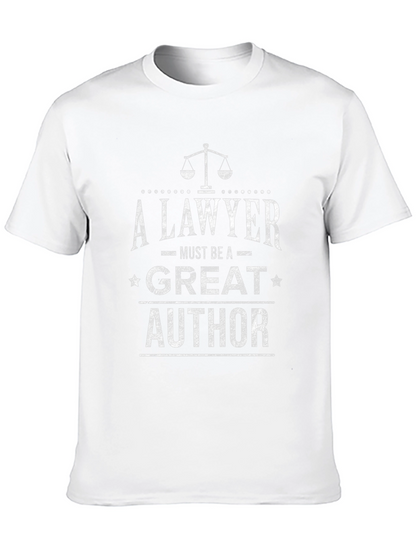 Lawyer Great Author T-Shirt - Unisex