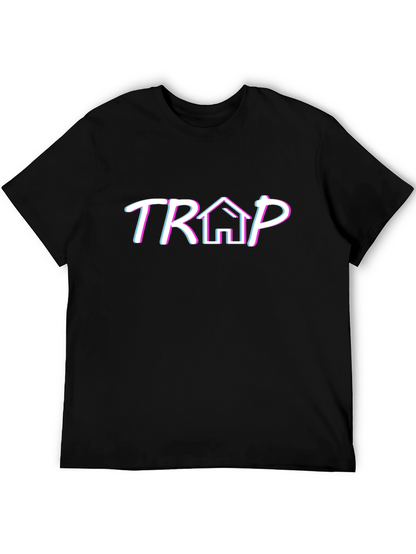 Trap House Graphic T-Shirt - Trendy Design
