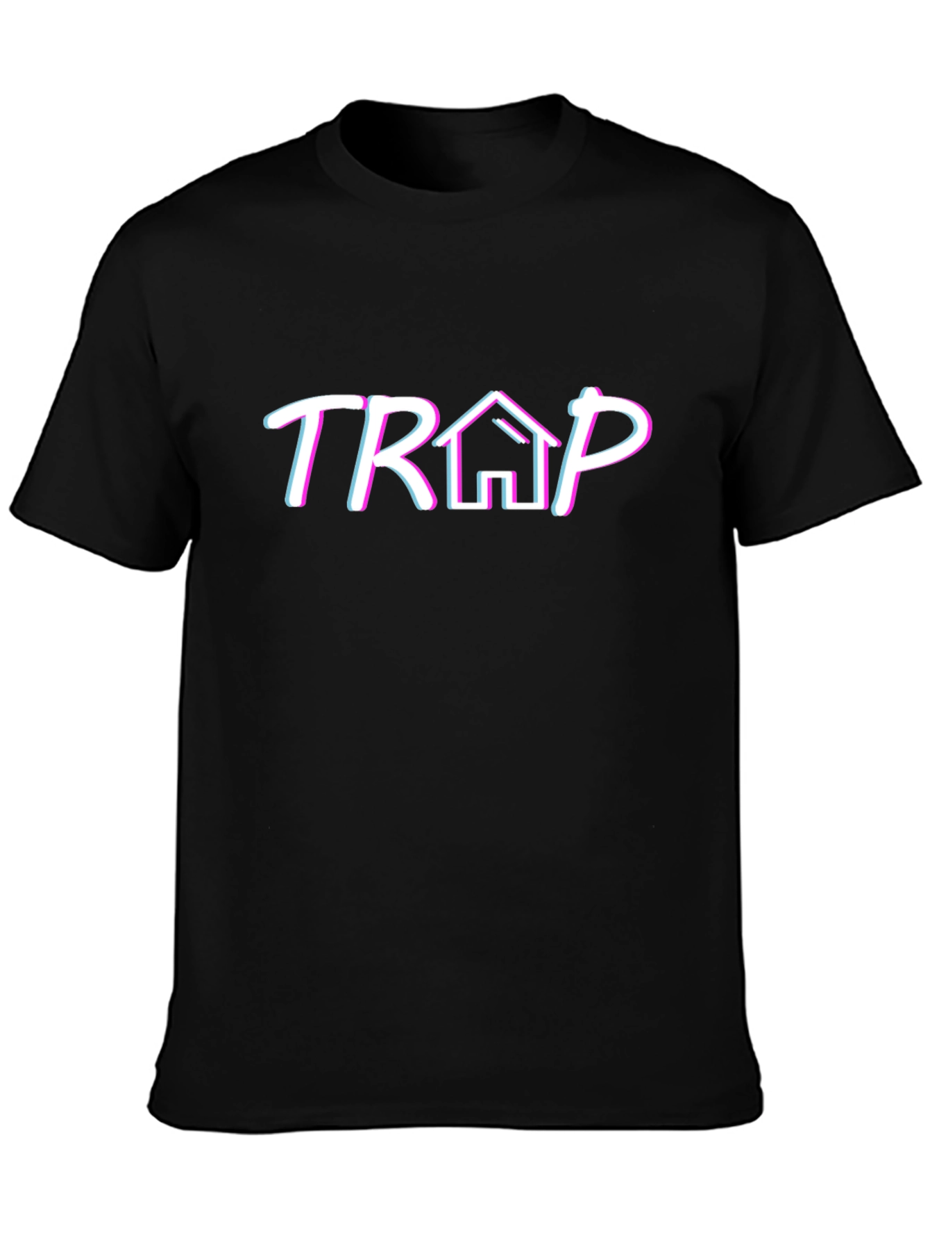 Trap House Graphic T-Shirt - Trendy Design