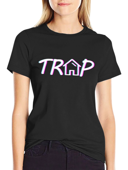 Trap House Graphic T-Shirt - Trendy Design