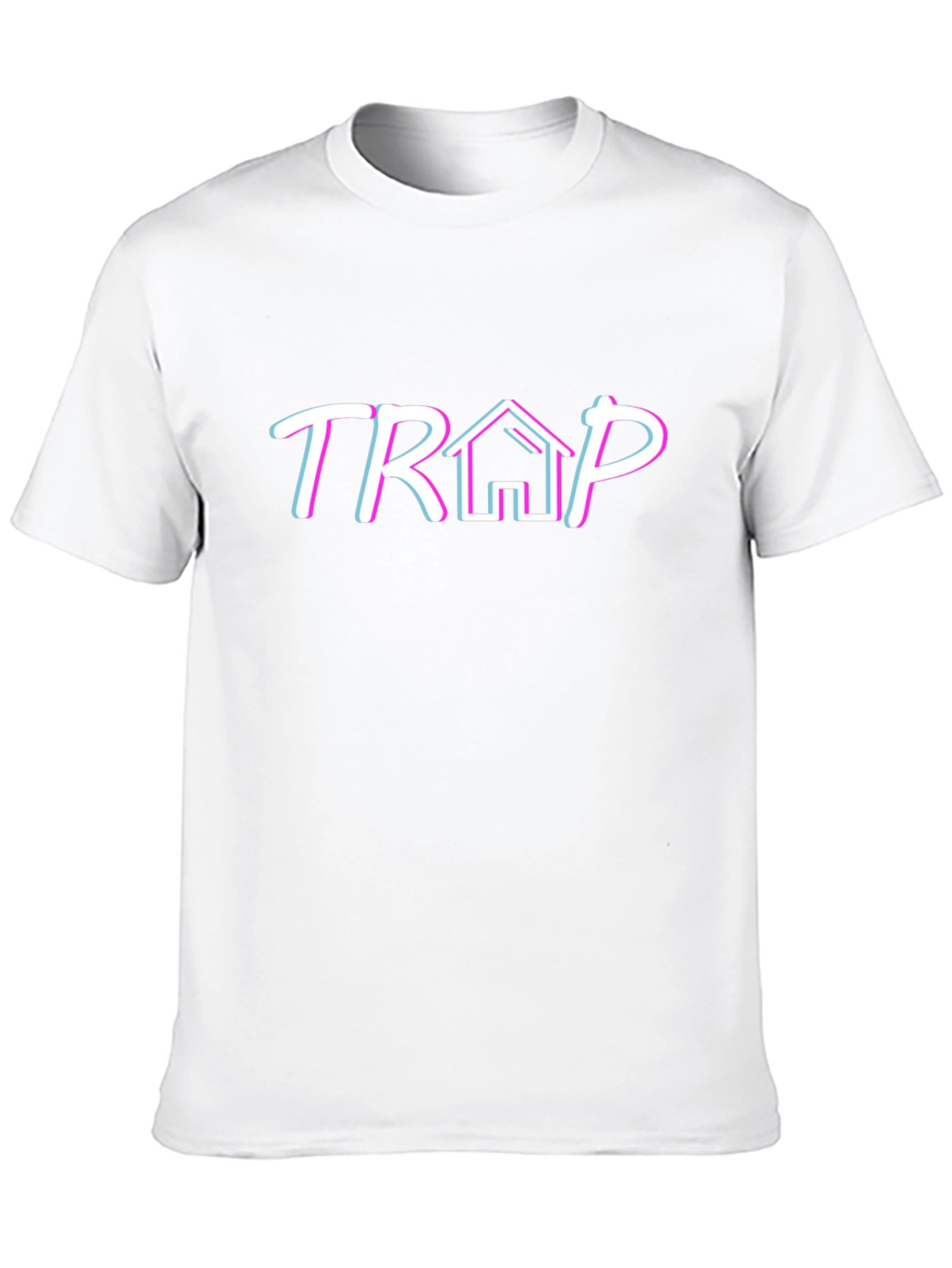 Trap House Graphic T-Shirt - Trendy Design
