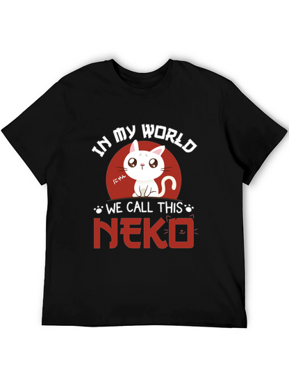 Neko Cat T-Shirt - Anime Style