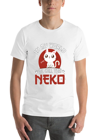 Neko Cat T-Shirt - Anime Style