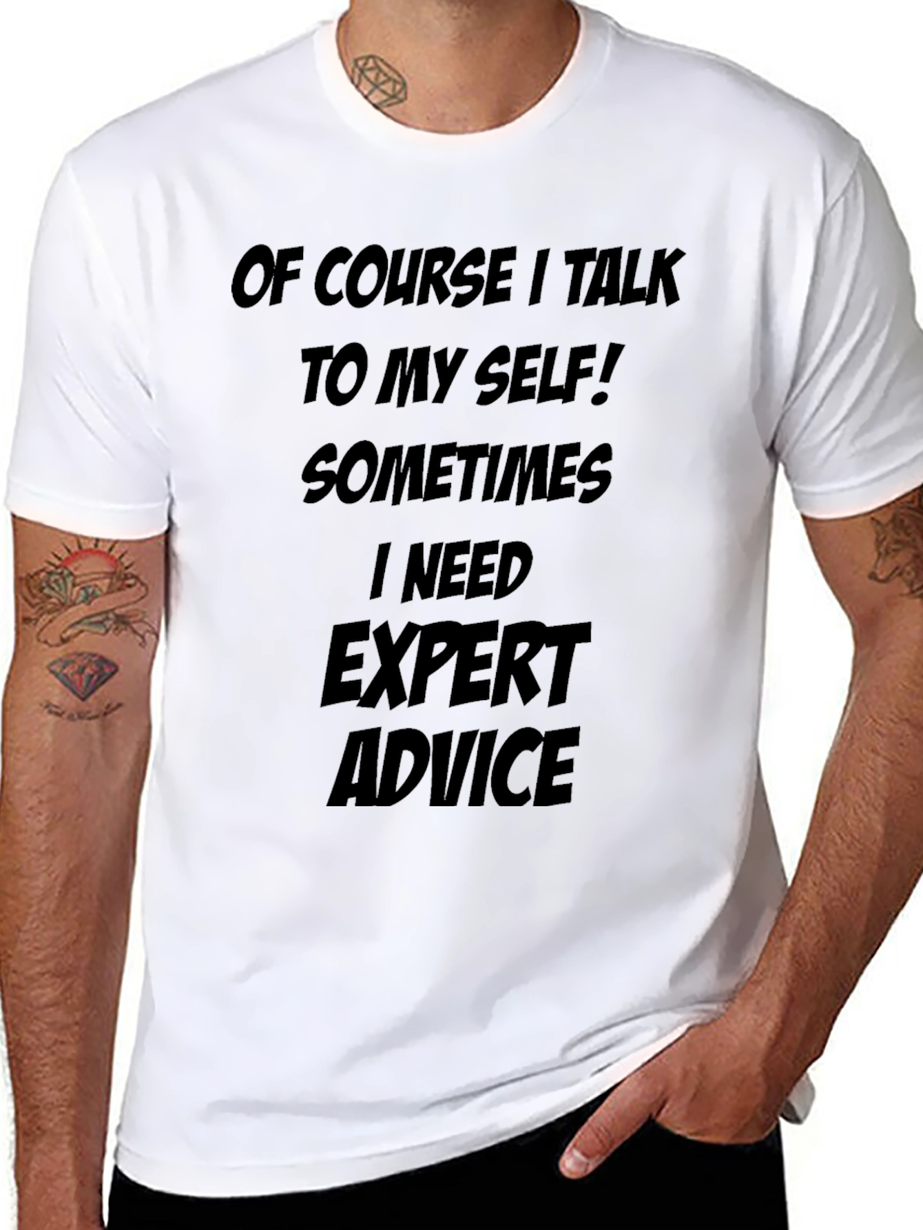 Expert Advice Tee - Funny Sarcastic T-Shirt