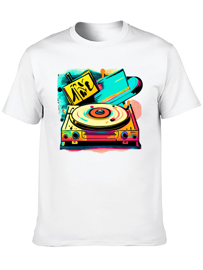 Retro Turntable Graphic Tee