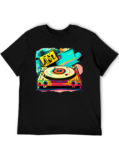 Retro Turntable Graphic Tee