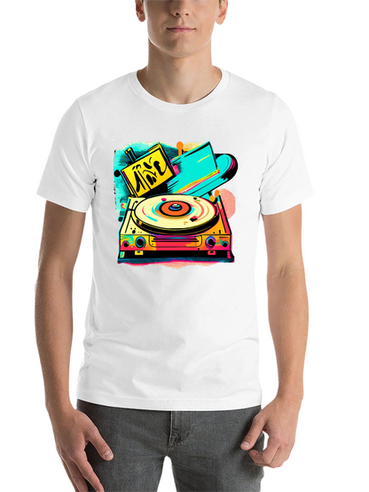 Retro Turntable Graphic Tee