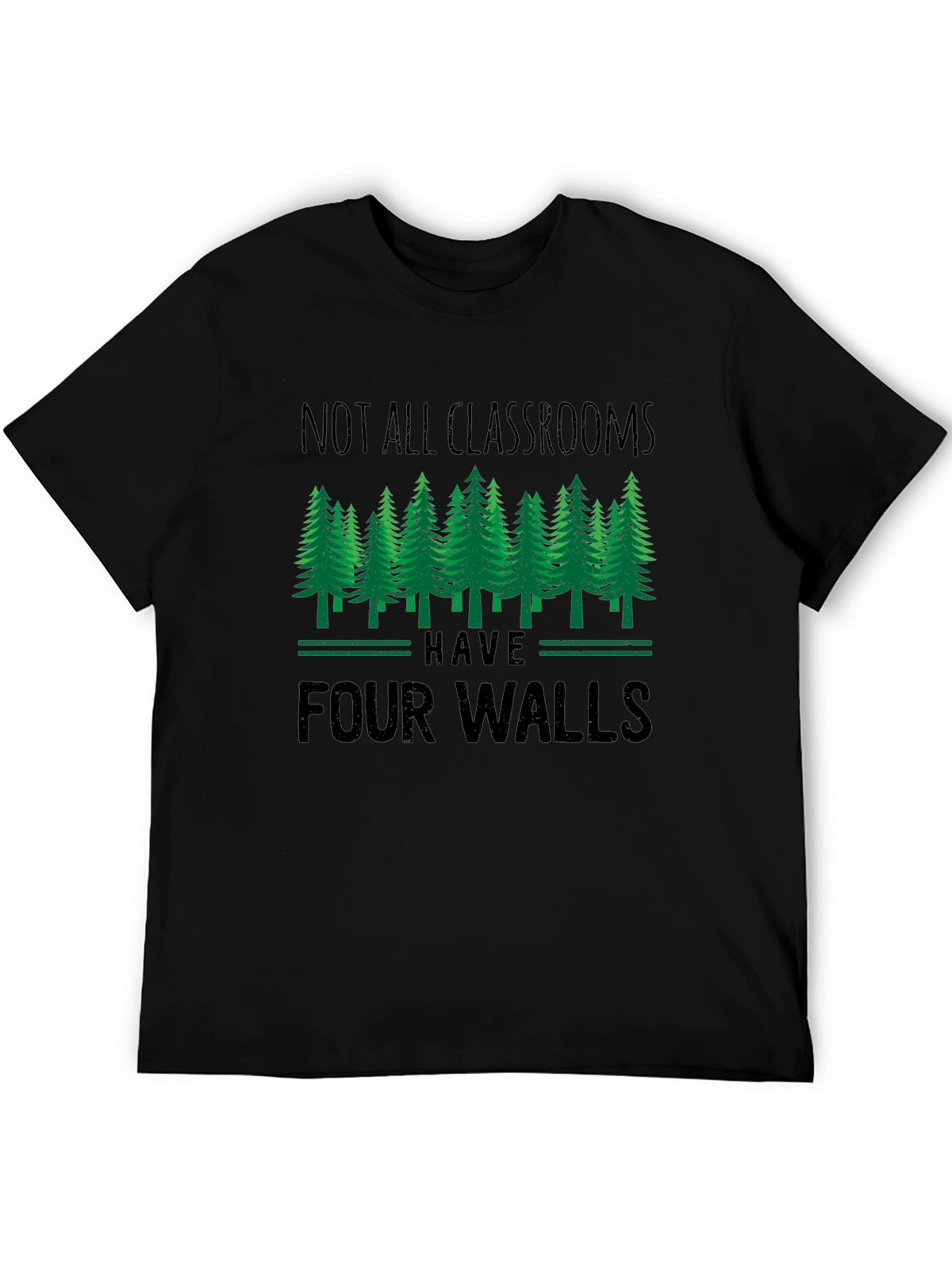 Nature Classroom T-Shirt - Outdoorsy Teacher Tee