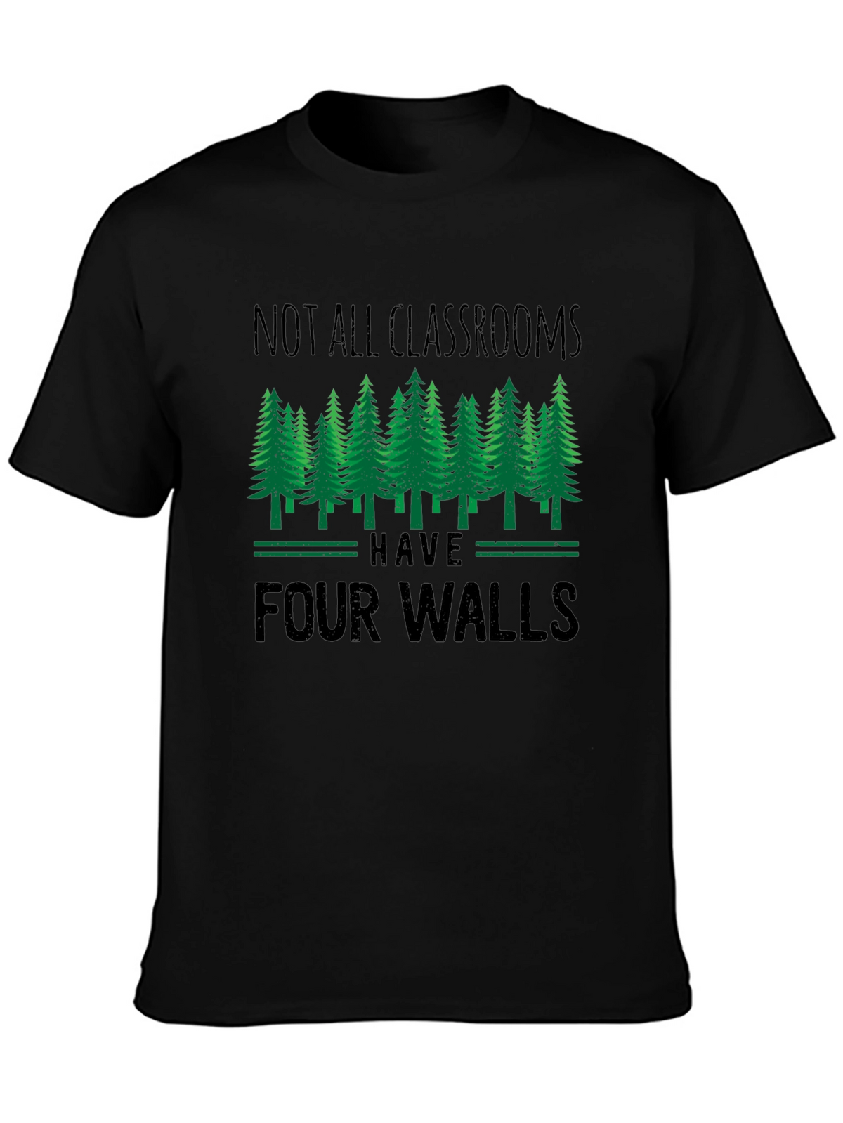 Nature Classroom T-Shirt - Outdoorsy Teacher Tee