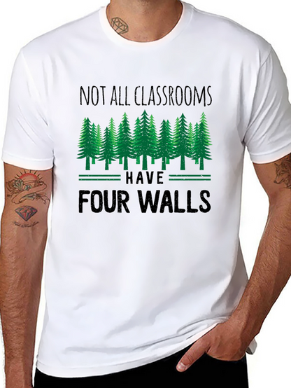 Nature Classroom T-Shirt - Outdoorsy Teacher Tee
