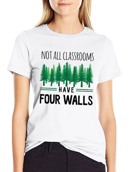 Nature Classroom T-Shirt - Outdoorsy Teacher Tee