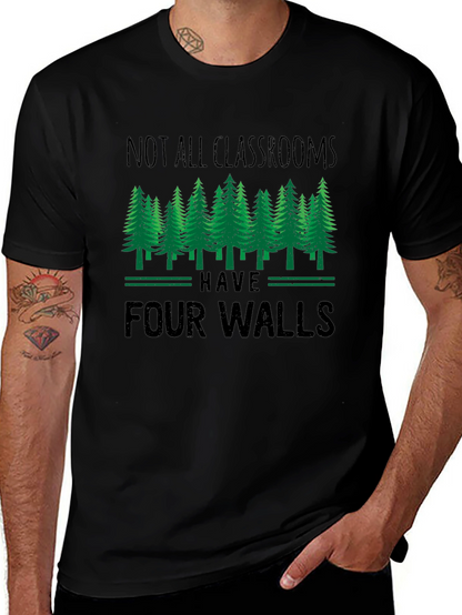 Nature Classroom T-Shirt - Outdoorsy Teacher Tee