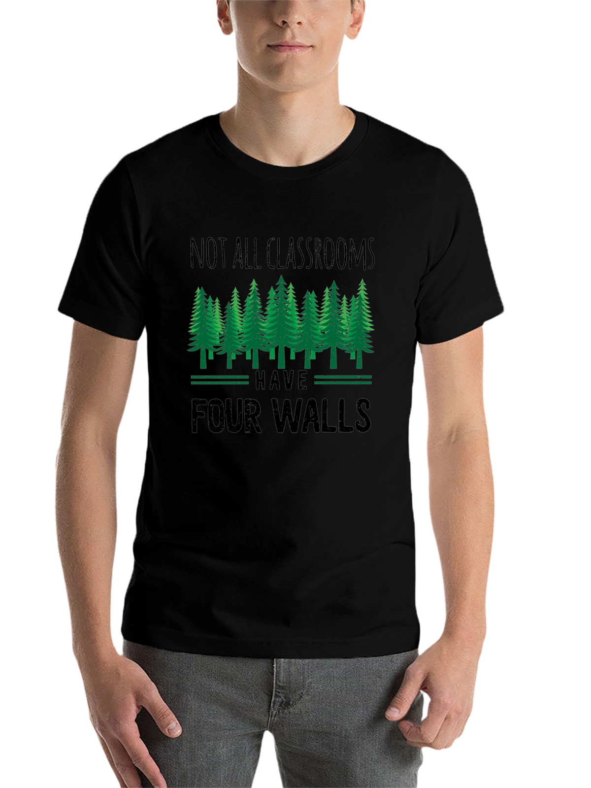 Nature Classroom T-Shirt - Outdoorsy Teacher Tee