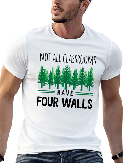 Nature Classroom T-Shirt - Outdoorsy Teacher Tee