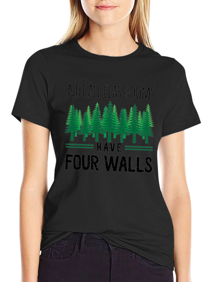 Nature Classroom T-Shirt - Outdoorsy Teacher Tee